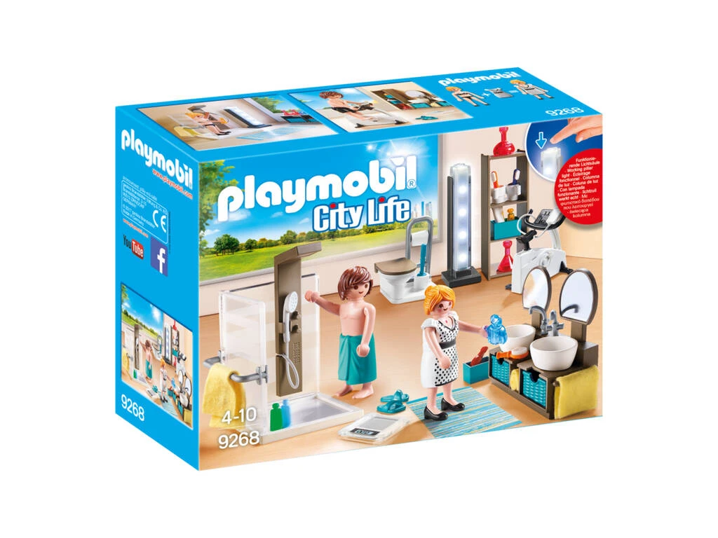 Playmobil Baño 9268 3 Playmobil Baño 9268
