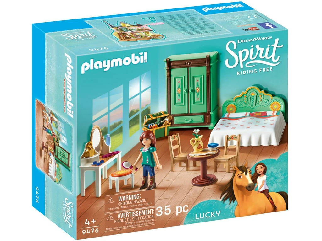 Playmobil Spirit Habitacion De Lucky 9476 3 Playmobil Spirit Habitacion De Lucky 9476