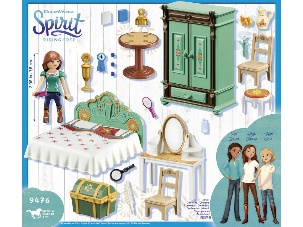 Playmobil Spirit Habitacion De Lucky 9476 7 Playmobil Spirit Habitacion De Lucky 9476 - Imagen 5