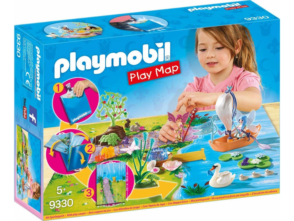 Playmobil Play Map Hadas De Jardín 9330 3 Playmobil Play Map Hadas De Jardín 9330