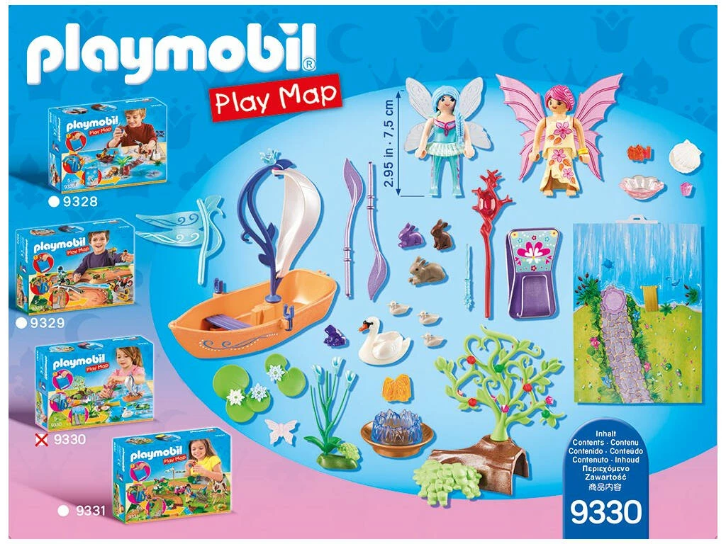 Playmobil Play Map Hadas De Jardín 9330 4 Playmobil Play Map Hadas De Jardín 9330 - Imagen 2