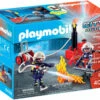 Playmobil Bomberos Con Bomba De Agua 9468 -Playmobil Ventas 1911147714g00