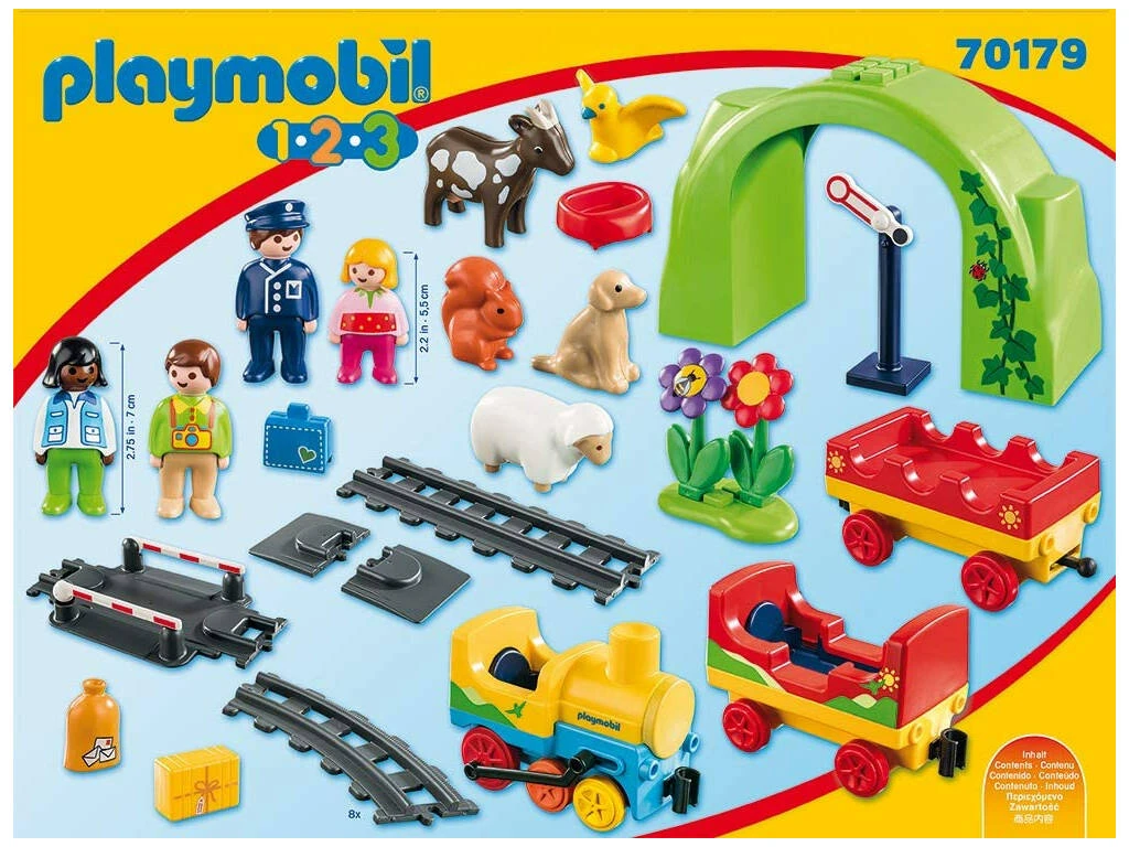Playmobil 1,2,3 Mi Primer Tren Playmobil 70179 5 Playmobil 1,2,3 Mi Primer Tren Playmobil 70179 - Imagen 3