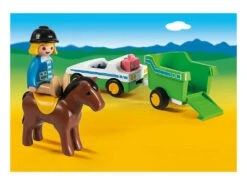 Playmobil 1,2,3 Coche Con Remolque De Caballo Playmobil 70181 7 Playmobil 1,2,3 Coche Con Remolque De Caballo Playmobil 70181 -Playmobil Ventas 1999950878g02