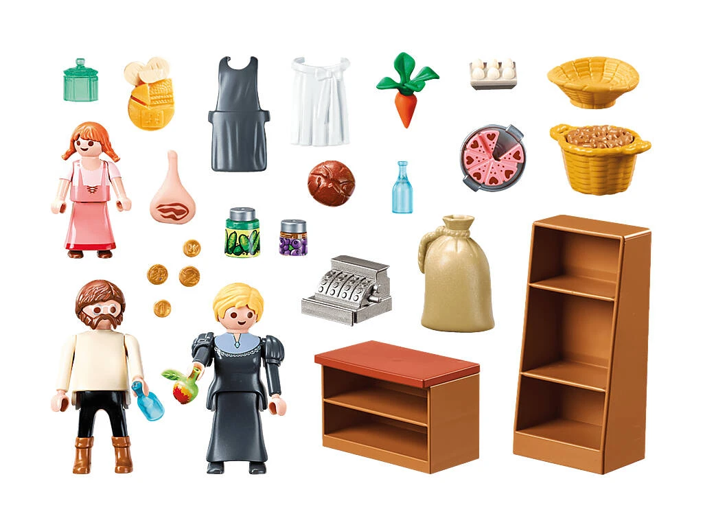 Playmobil Heidi Tienda De Comestibles Familia Keller Playmobil 70257 4 Playmobil Heidi Tienda De Comestibles Familia Keller Playmobil 70257 - Imagen 2