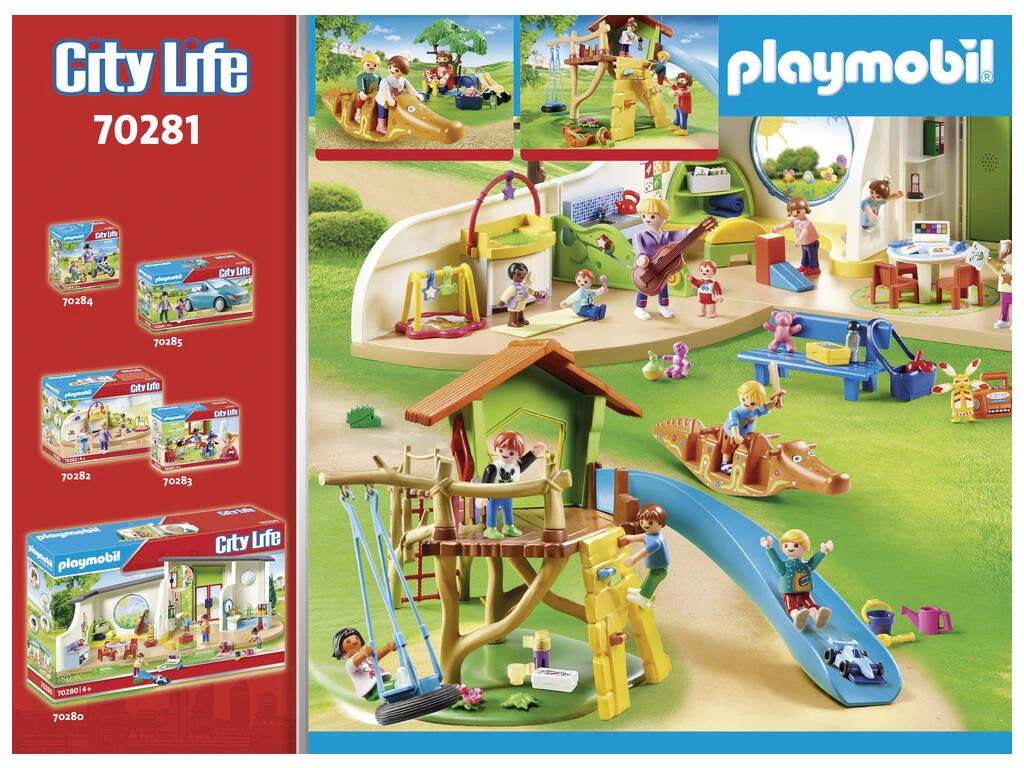 Playmobil City Life Parque Infantil Aventura 70281 8 Playmobil City Life Parque Infantil Aventura 70281 - Imagen 6