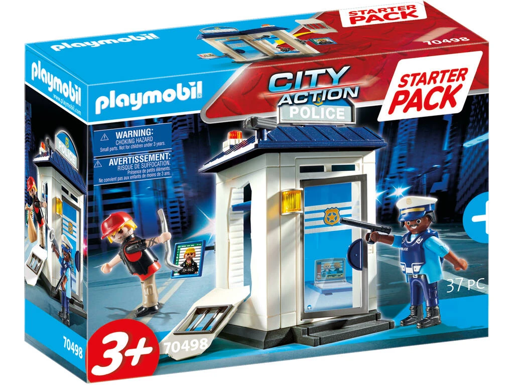 Playmobil City Action Starter Pack Policía 70498 3 Playmobil City Action Starter Pack Policía 70498