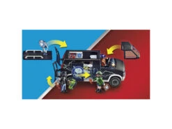 Playmobil City Action Helicóptero De Policía Persecución Del Vehículo Huido 70575 11 Playmobil City Action Helicóptero De Policía Persecución Del Vehículo Huido 70575 -Playmobil Ventas 1999957601g02