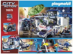Playmobil City Action Helicóptero De Policía Persecución Del Vehículo Huido 70575 15 Playmobil City Action Helicóptero De Policía Persecución Del Vehículo Huido 70575 -Playmobil Ventas 1999957601g06