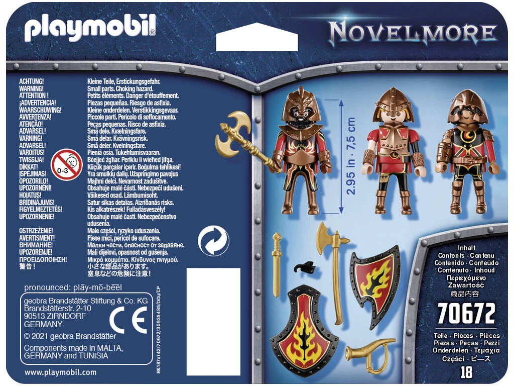 Playmobil Novelmore Set 3 Bandidos De Burnham 70672 6 Playmobil Novelmore Set 3 Bandidos De Burnham 70672 - Imagen 4