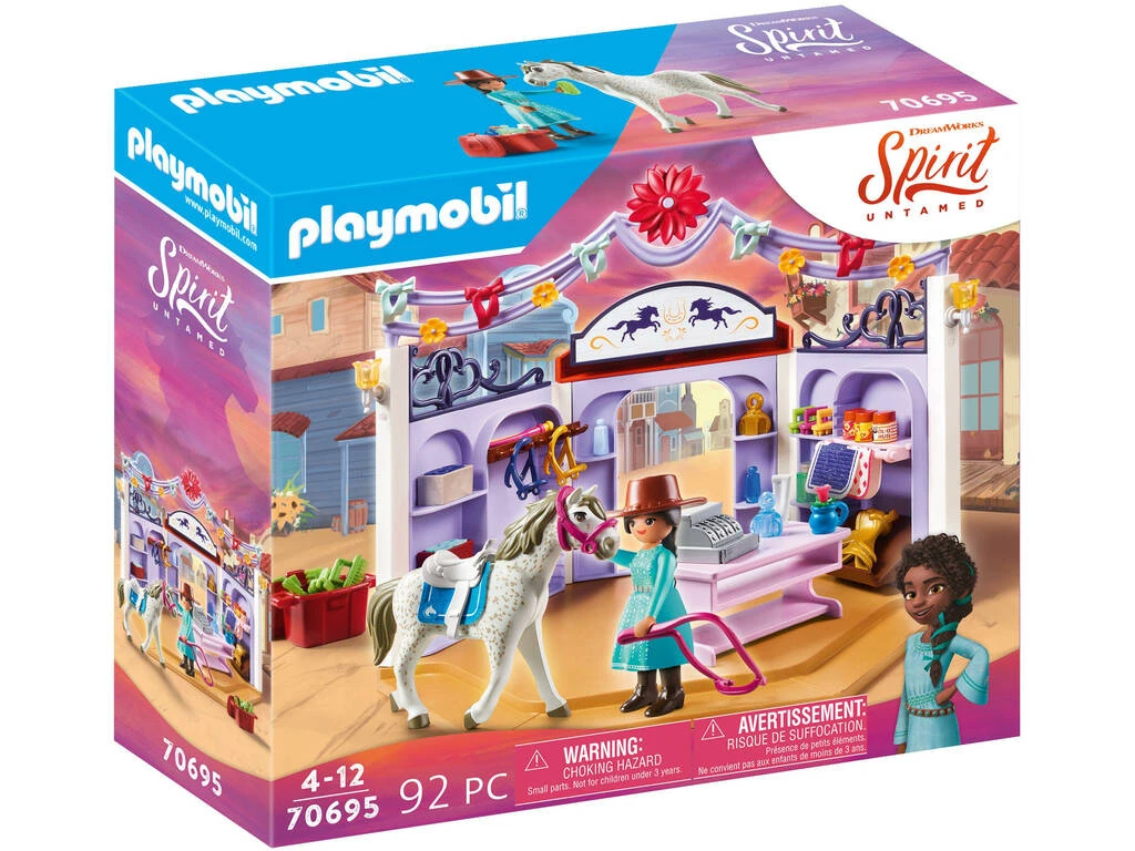 Playmobil Spirit Miradero Tienda Hípica 70695 3 Playmobil Spirit Miradero Tienda Hípica 70695