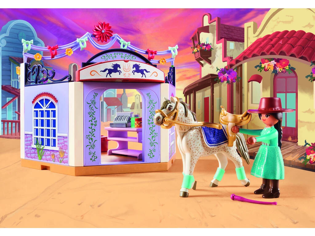 Playmobil Spirit Miradero Tienda Hípica 70695 5 Playmobil Spirit Miradero Tienda Hípica 70695 - Imagen 3