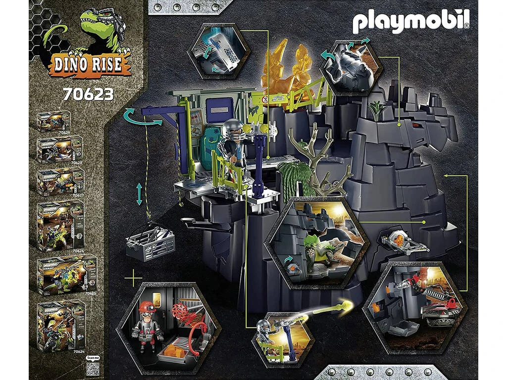 Playmobil Dino Rock 70623 5 Playmobil Dino Rock 70623 - Imagen 3