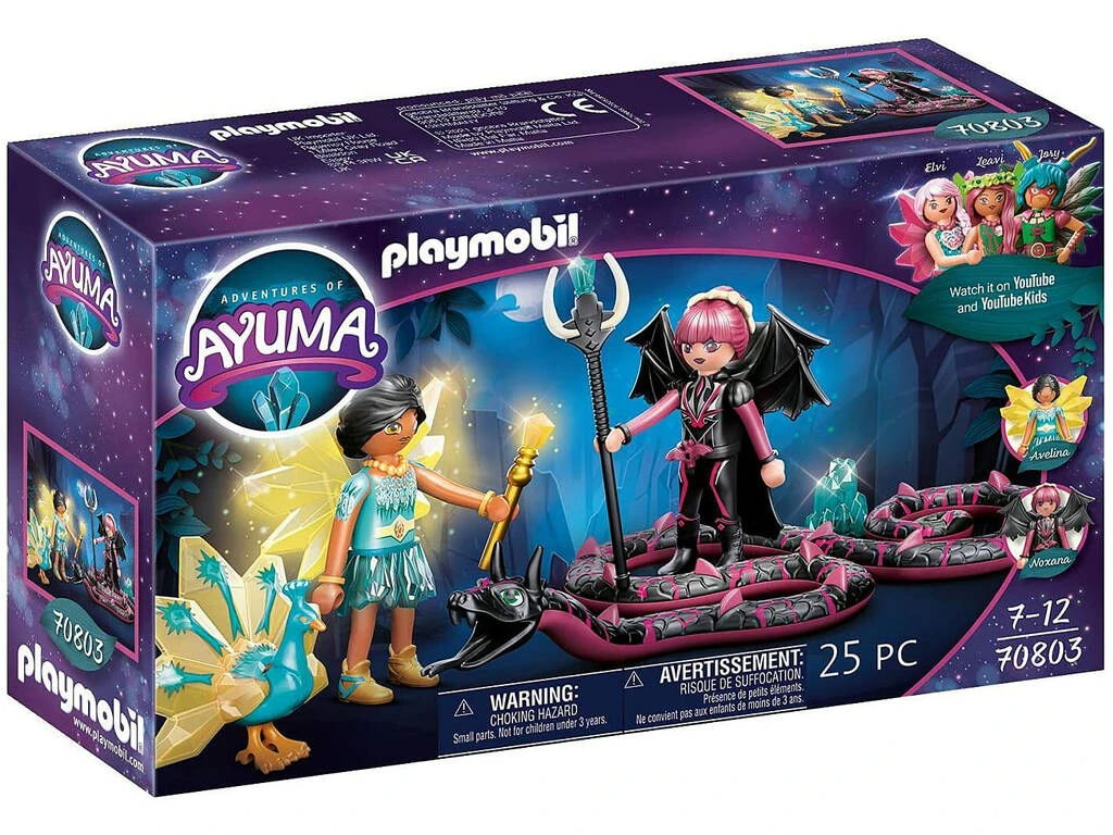 Playmobil Ayuma Cristal Fairy Y Bat Fairy Con Animales Del Alma 3 Playmobil Ayuma Cristal Fairy Y Bat Fairy Con Animales Del Alma