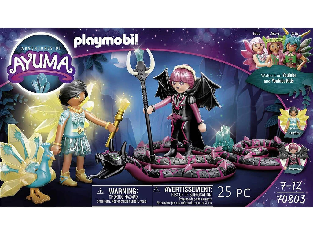 Playmobil Ayuma Cristal Fairy Y Bat Fairy Con Animales Del Alma 5 Playmobil Ayuma Cristal Fairy Y Bat Fairy Con Animales Del Alma - Imagen 3