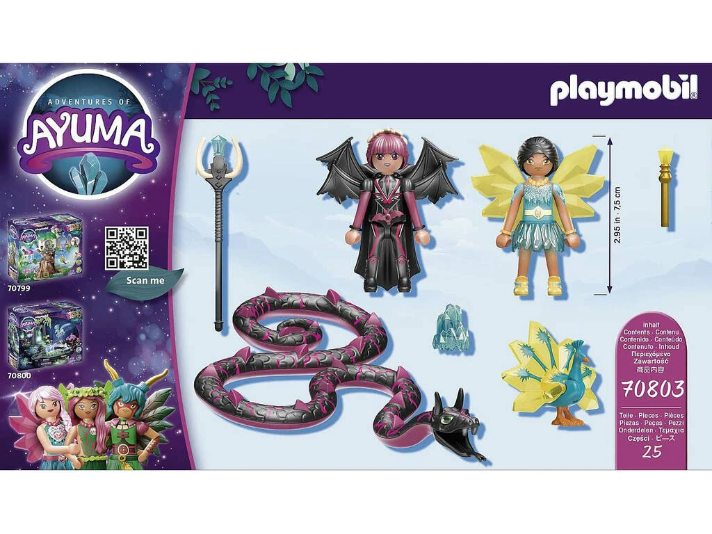 Playmobil Ayuma Cristal Fairy Y Bat Fairy Con Animales Del Alma 6 Playmobil Ayuma Cristal Fairy Y Bat Fairy Con Animales Del Alma - Imagen 4