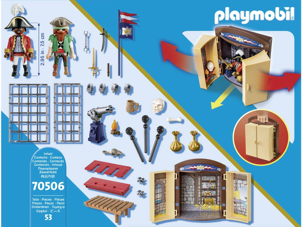 Playmobil Cofre Aventura Pirata 70506 6 Playmobil Cofre Aventura Pirata 70506 - Imagen 4