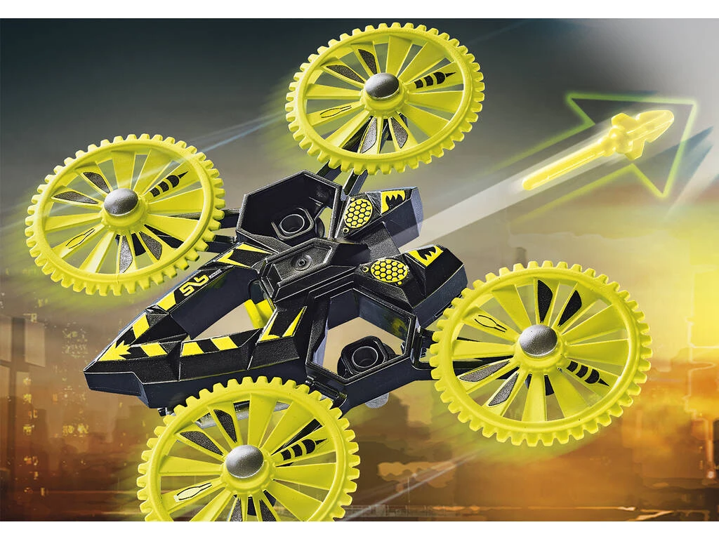 Playmobil Policía Avión Persecución Dron 70780 7 Playmobil Policía Avión Persecución Dron 70780 - Imagen 5