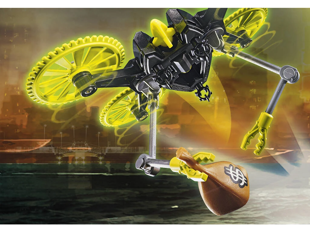 Playmobil Policía Avión Persecución Dron 70780 9 Playmobil Policía Avión Persecución Dron 70780 - Imagen 7