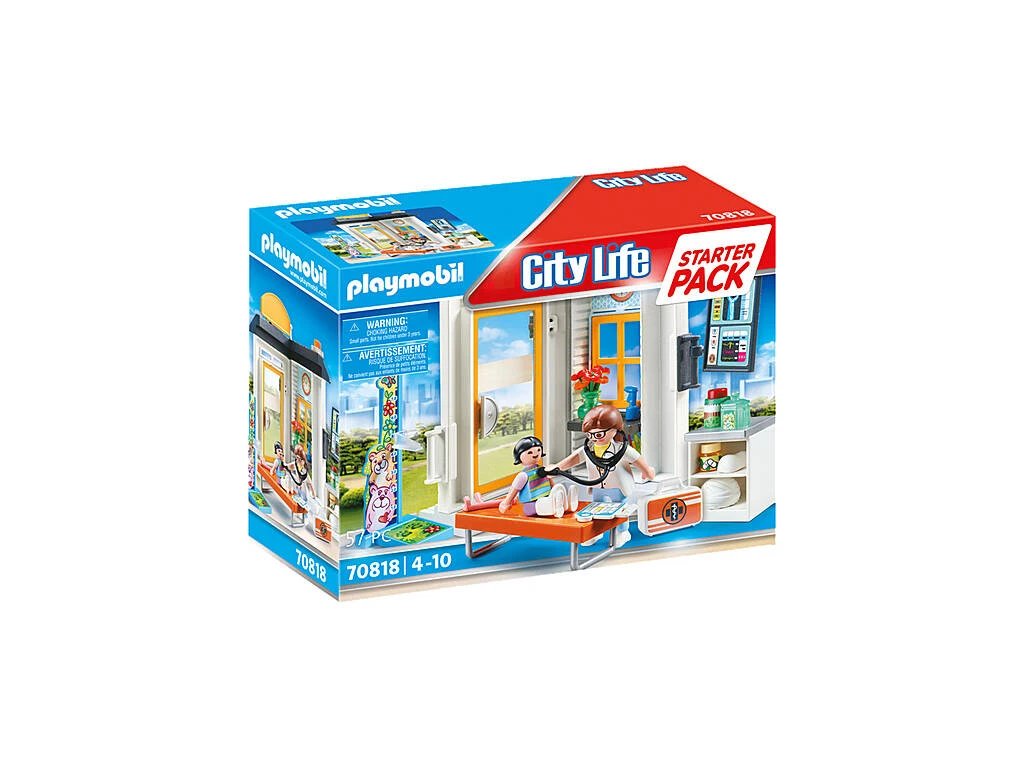 Playmobil Starter Pack Pediatra 70818 3 Playmobil Starter Pack Pediatra 70818