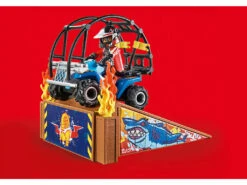 Playmobil Starter Pack Stunt Show Quad Con Rampa De Fuego 70820 -Playmobil Ventas 1999962610g05