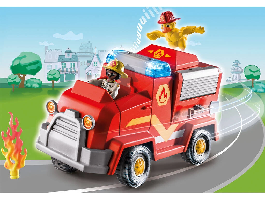 Playmobil D.O.C. Vehículo De Emergencia De Los Bomberos 70914 4 Playmobil D.O.C. Vehículo De Emergencia De Los Bomberos 70914 - Imagen 2