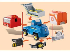 Playmobil D.O.C. Vehículo De Emergencia De La Policía 70915 13 Playmobil D.O.C. Vehículo De Emergencia De La Policía 70915 -Playmobil Ventas 1999962631g05