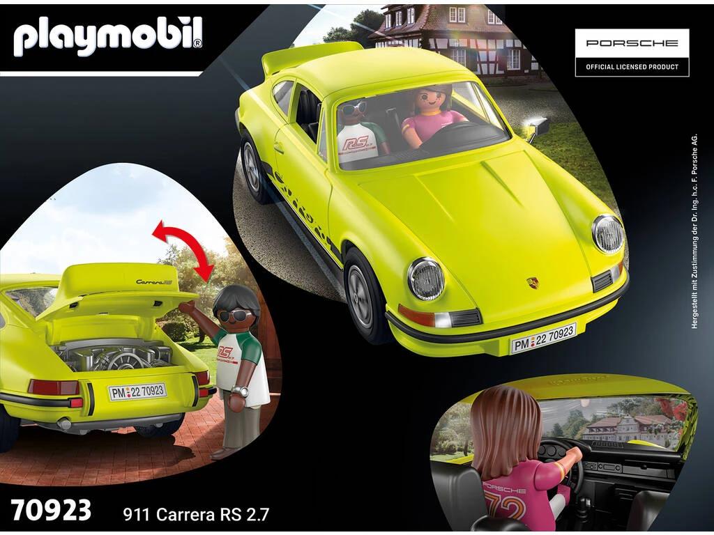 Playmobil Classic Cars Porsche 911 Carrera RS 2.7 5 Playmobil Classic Cars Porsche 911 Carrera RS 2.7 - Imagen 3