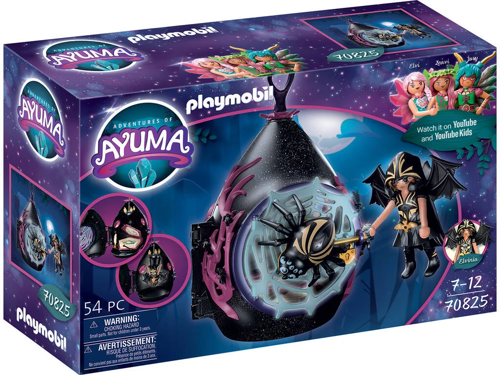 Playmobil Adventures Of Ayuma Refugio De Las Bat Fairies 70825 3 Playmobil Adventures Of Ayuma Refugio De Las Bat Fairies 70825
