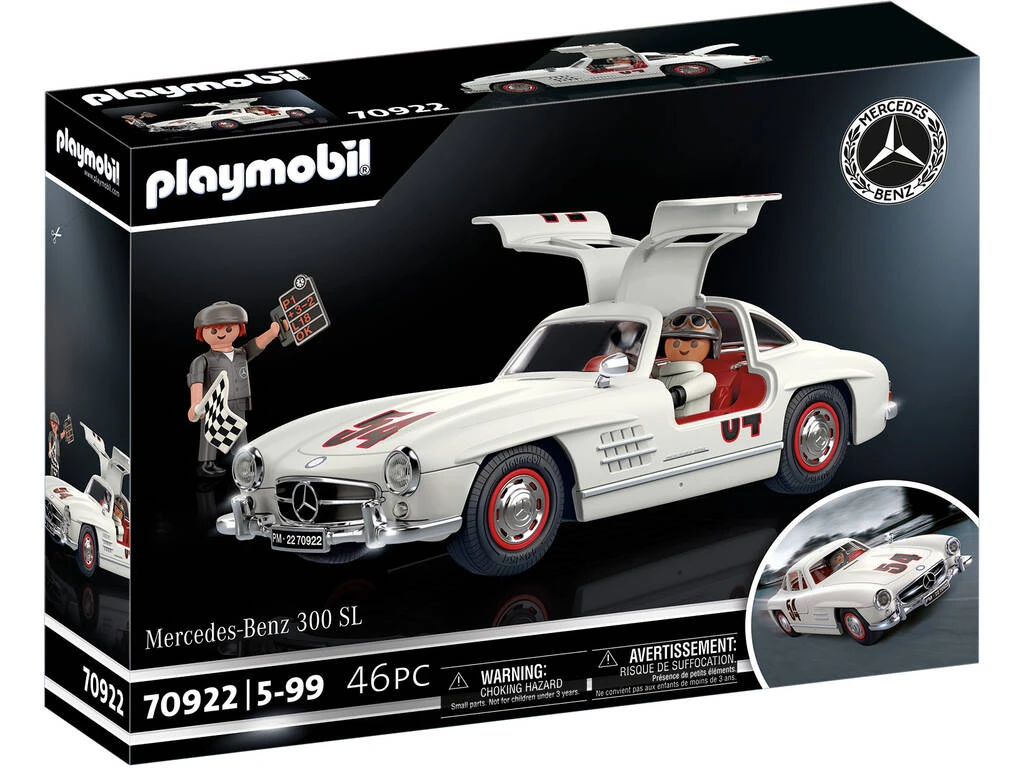 Playmobil Classic Cars Mercedes Benz 300 SL 70922 3 Playmobil Classic Cars Mercedes Benz 300 SL 70922