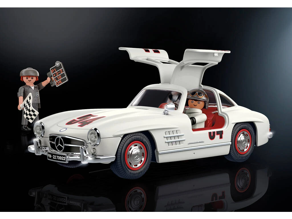 Playmobil Classic Cars Mercedes Benz 300 SL 70922 4 Playmobil Classic Cars Mercedes Benz 300 SL 70922 - Imagen 2