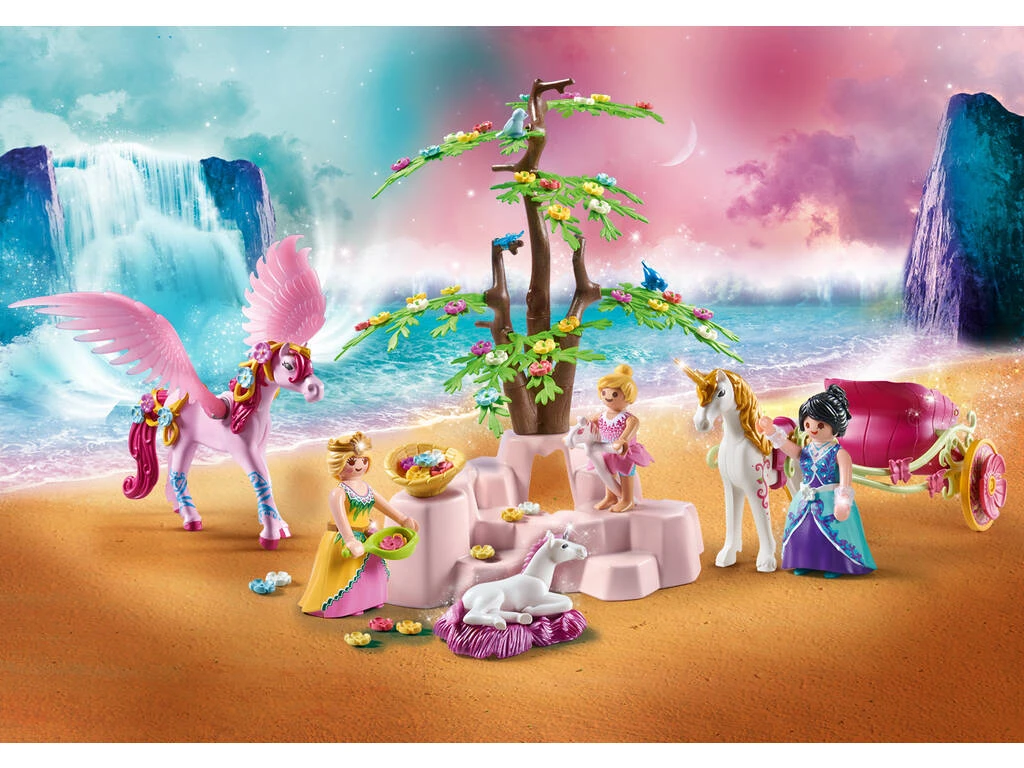 Playmobil Carroza Unicornio Con Pegaso 71002 4 Playmobil Carroza Unicornio Con Pegaso 71002 - Imagen 2