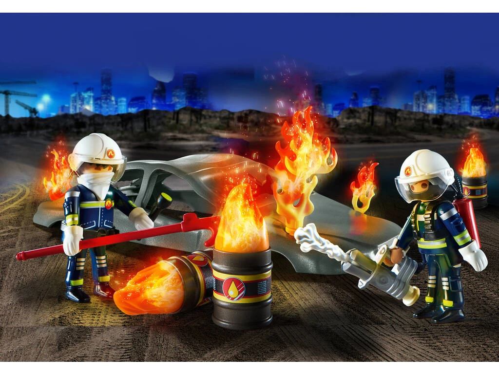 Playmobil Starter Pack Simulacro De Incendio 70907 4 Playmobil Starter Pack Simulacro De Incendio 70907 - Imagen 2