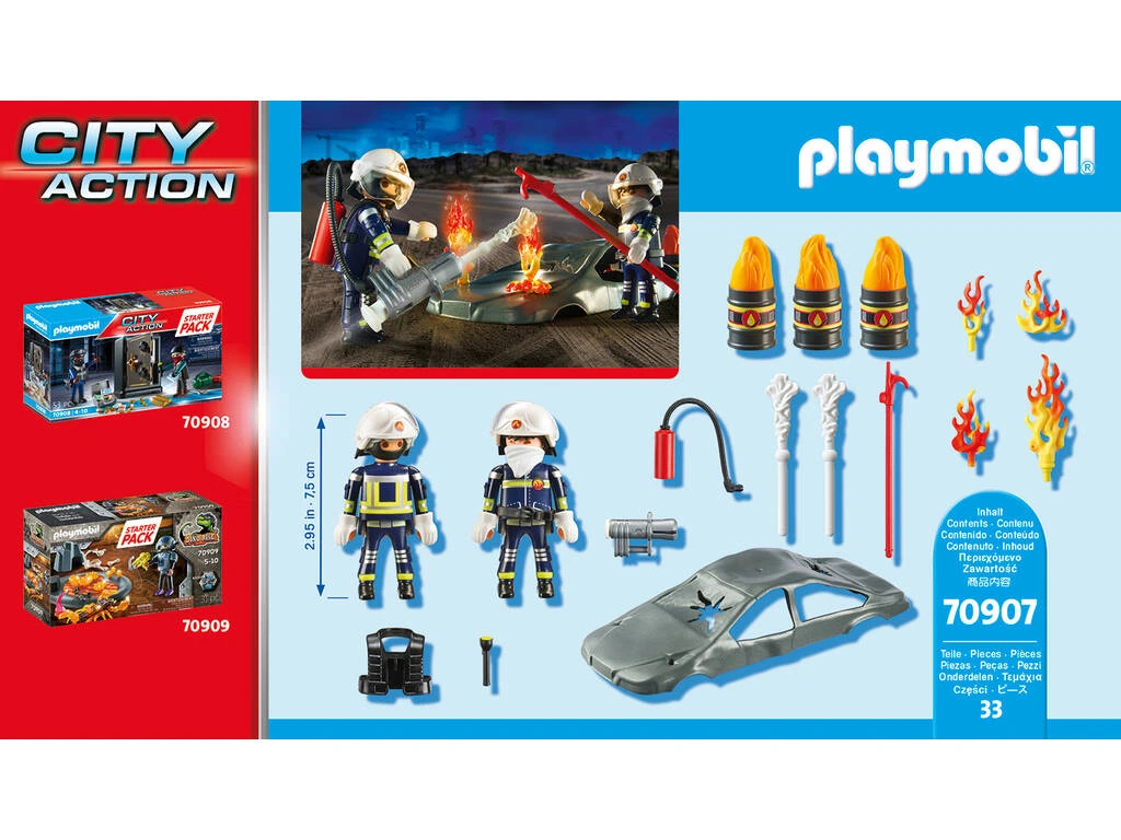 Playmobil Starter Pack Simulacro De Incendio 70907 6 Playmobil Starter Pack Simulacro De Incendio 70907 - Imagen 4