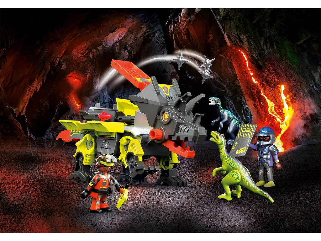 Playmobil Dino Rise Robo-Dino Máquina De Combate 70928 4 Playmobil Dino Rise Robo-Dino Máquina De Combate 70928 - Imagen 2
