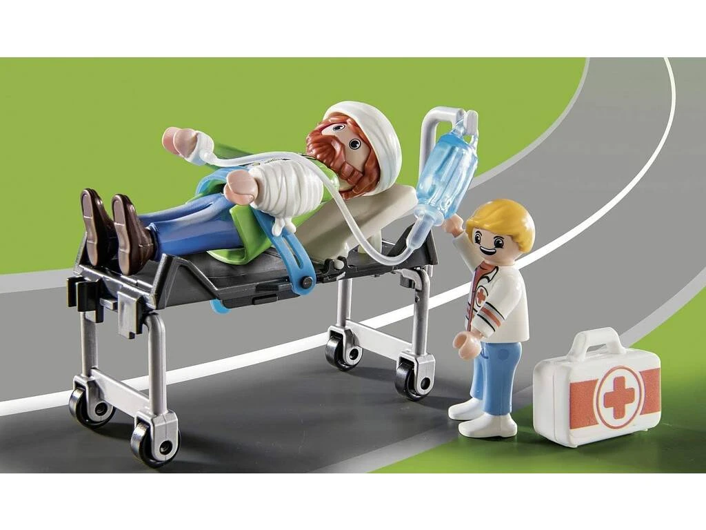 Playmobil Duck On Call Camión Ambulancia 70913 5 Playmobil Duck On Call Camión Ambulancia 70913 - Imagen 3