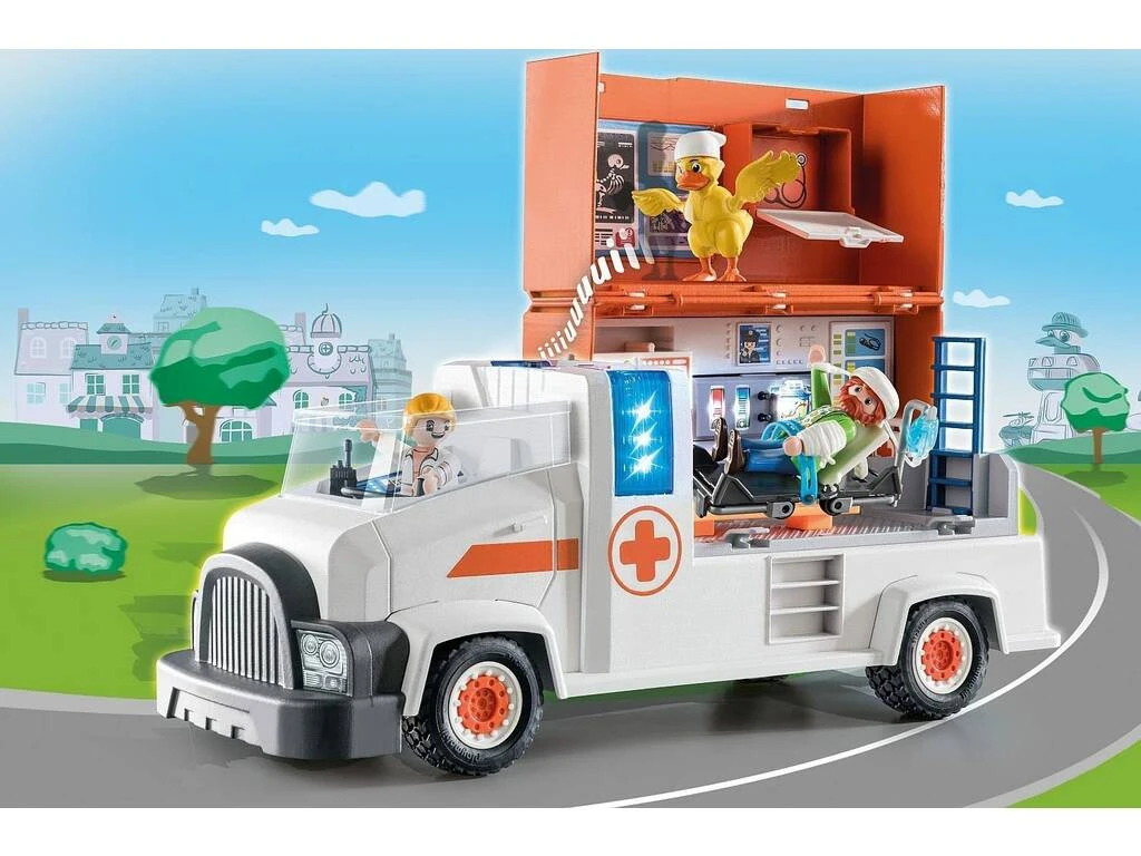 Playmobil Duck On Call Camión Ambulancia 70913 8 Playmobil Duck On Call Camión Ambulancia 70913 - Imagen 6