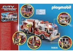 Playmobil Vehículo Bomberos US Tower Ladder 70935 19 Playmobil Vehículo Bomberos US Tower Ladder 70935 -Playmobil Ventas 1999962722g08