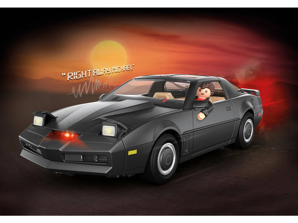 Playmobil Knight Rider K.I.T.T. El Coche Fantástico 70924 4 Playmobil Knight Rider K.I.T.T. El Coche Fantástico 70924 - Imagen 2