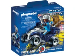 Playmobil Policía Speed Quad 71092