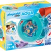 Playmobil 1,2,3 Rueda De Agua Con Bebé Tiburón 70636 -Playmobil Ventas 1999964505g00