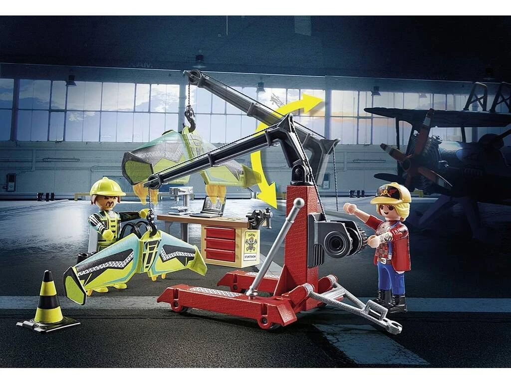 Playmobil Air Stunt Show Estación De Servicio 70834 8 Playmobil Air Stunt Show Estación De Servicio 70834 - Imagen 6