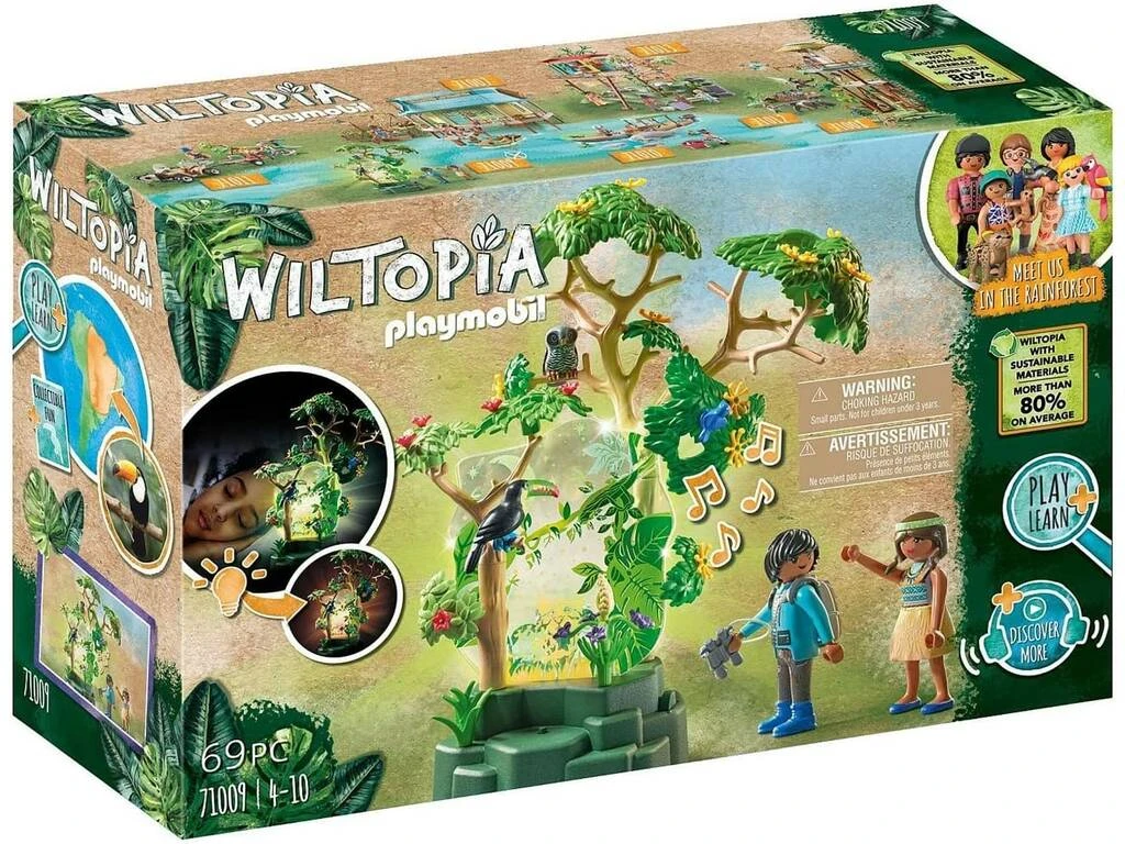 Playmobil Wiltopia Selva Tropical Luz Nocturna 71009 2 Playmobil Wiltopia Selva Tropical Luz Nocturna 71009