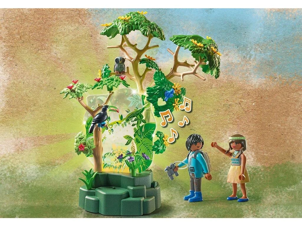 Playmobil Wiltopia Selva Tropical Luz Nocturna 71009 3 Playmobil Wiltopia Selva Tropical Luz Nocturna 71009 - Imagen 2