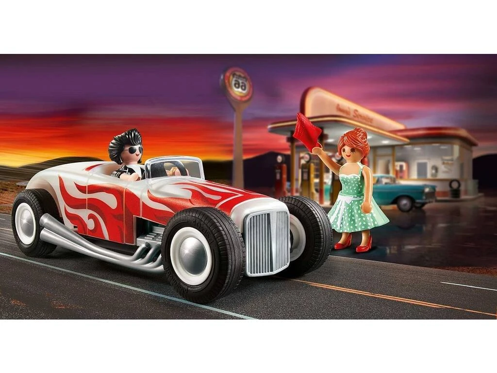 Playmobil Starter Pack Hot Rod 71078 4 Playmobil Starter Pack Hot Rod 71078 - Imagen 2