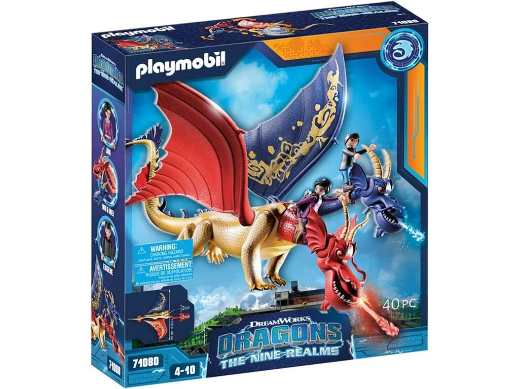 Playmobil Dragons Nine Realms Wu And Wei And Jun 71080 3 Playmobil Dragons Nine Realms Wu And Wei And Jun 71080