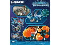 Playmobil Dragons Nine Realms Plowhorn And D´Angelo Playmobil 71082 -Playmobil Ventas 1999964544g02