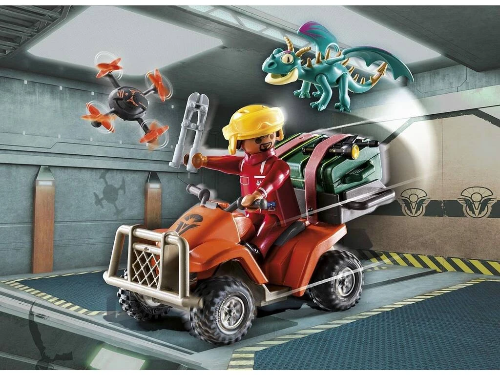 Playmobil Dragons Nine Realms Icaris Quad Playmobil 71085 4 Playmobil Dragons Nine Realms Icaris Quad Playmobil 71085 - Imagen 2
