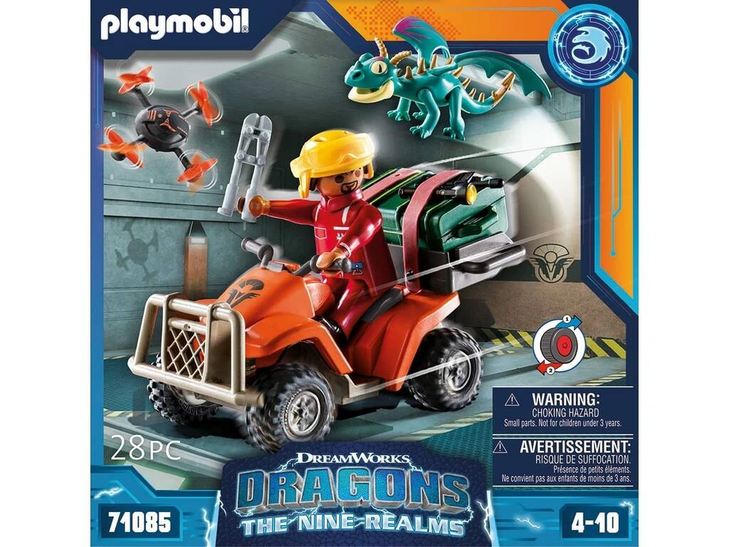 Playmobil Dragons Nine Realms Icaris Quad Playmobil 71085 5 Playmobil Dragons Nine Realms Icaris Quad Playmobil 71085 - Imagen 3