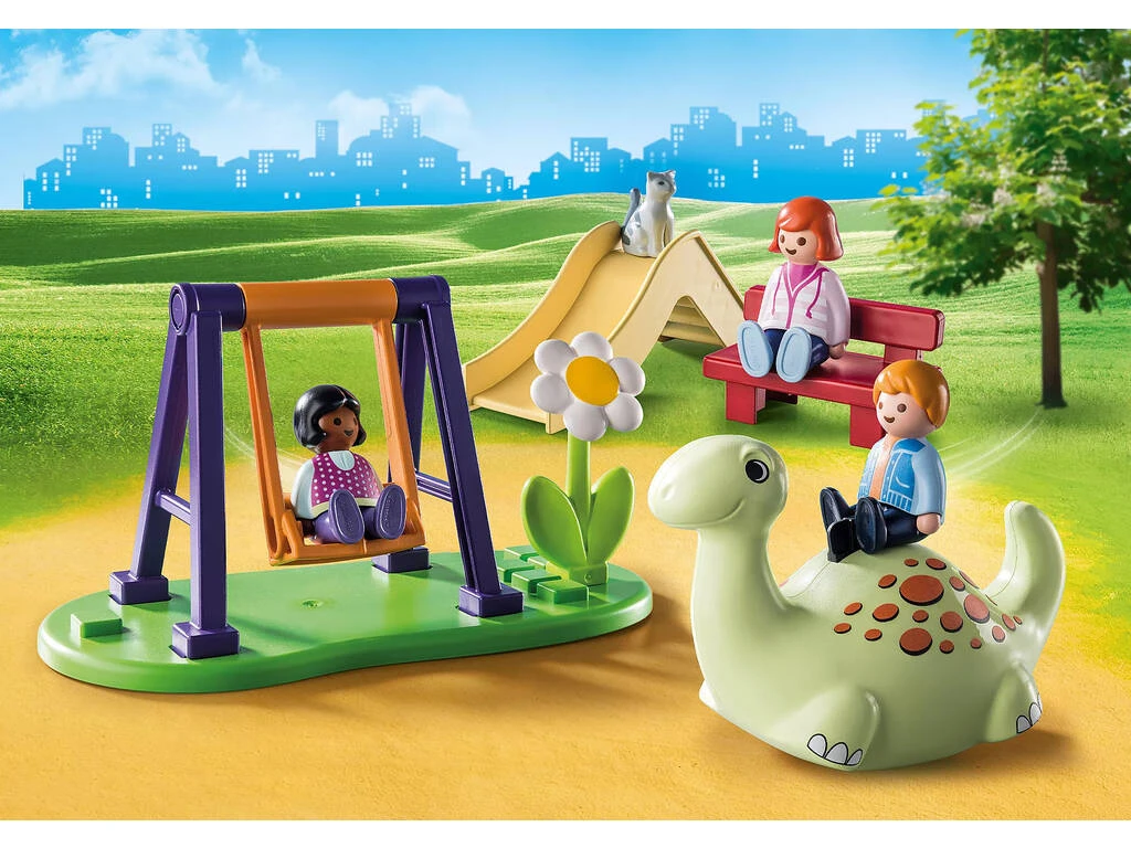 Playmobil 1.2.3 Parque Infantil 71157 5 Playmobil 1.2.3 Parque Infantil 71157 - Imagen 3